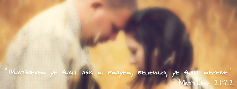 Whatsoever ye shall ask in prayer, believing, ye shall receive
